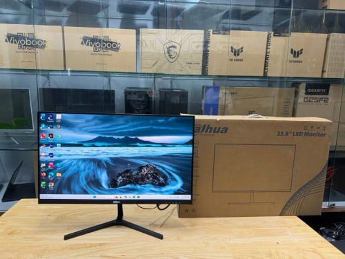 -Monitor Dahua LM24” B201 IPS-100Hz Have Poart : HDMI VGA ថ្មីប្រអប់ មានធានារយះពេល3ឆ្នាំពេញ✅