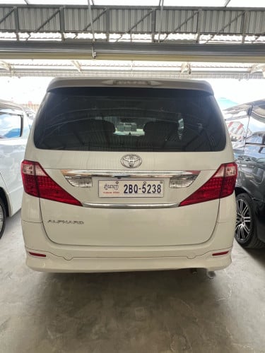 📣ALPHARD 2009 up 2017 options G តំបូលផ្កាយ