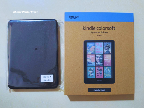 Amazon Kindle Colorsoft 16 GB (newest model) – adjustable warm light – No Ads – Black