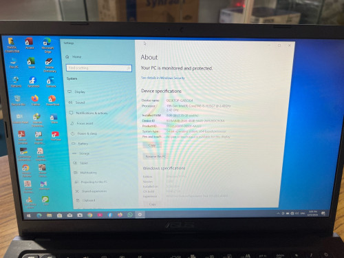 Asus VivoBook F1500E i5-11th / 8G / 512Gm2 / 15.6”