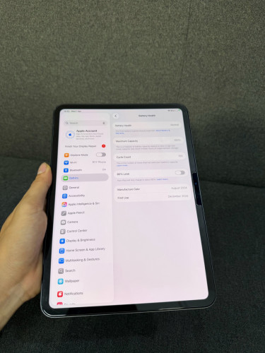iPad Pro M4 11inch 256G WiFi ដូរអេក្រង់សុីនតួរ 99% តម្លៃល្អ
