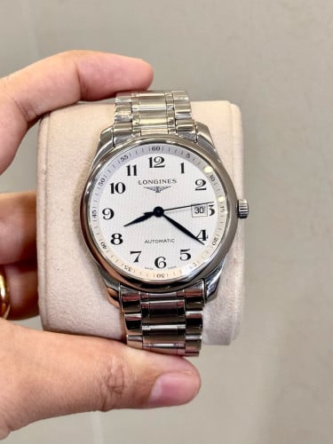Longines Master CoyDate White Dial Mens Watch 40mm