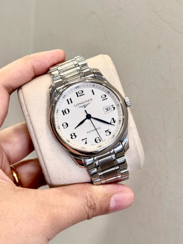 Longines Master CoyDate White Dial Mens Watch 40mm