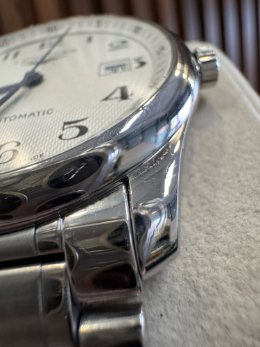 Longines Master CoyDate White Dial Mens Watch 40mm