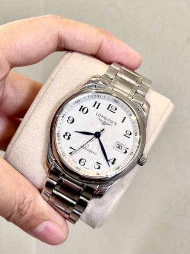 Longines Master CoyDate White Dial Mens Watch 40mm
