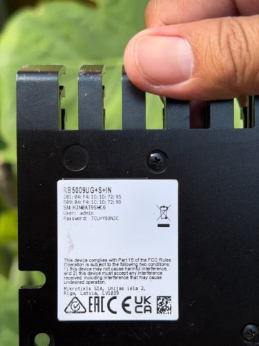 Mikrotik RB5009UG+S+IN & RB4011iGS+RM second hand for sell