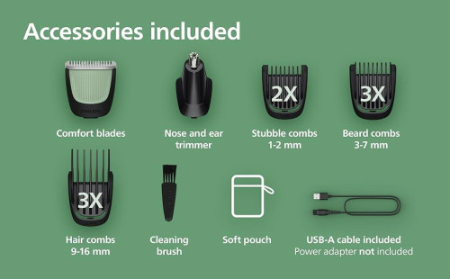 Philips Norelco All-in-One 3000 Series 13 in 1 Trimmer, Beard Styler & Men's Hair Clipper