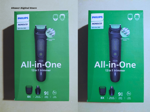 Philips Norelco All-in-One 3000 Series 13 in 1 Trimmer, Beard Styler & Men's Hair Clipper