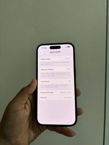 Sell iPhone 16 128g Sim2 Scan 98.9% Freeផ្លុំ