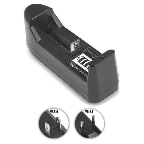 Single Slot Charger | Dual Charger for UltraFire Rechargable Battery 18650 3.7 V