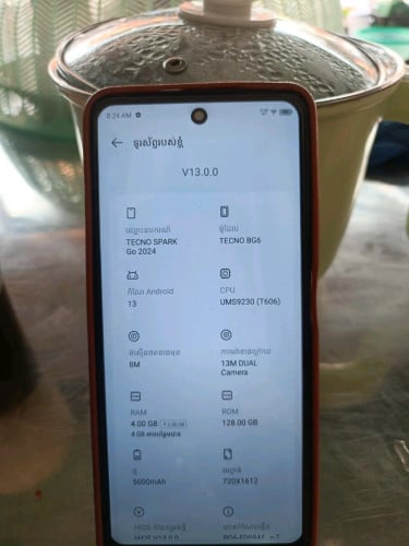 Techno Go នៅស្អាត 90% ដើលឿន