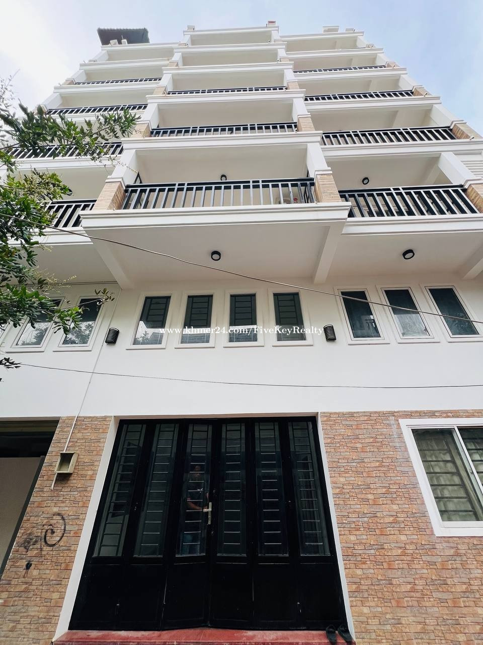 Whole Apartment Building For Rent 7Floors At Tuol Tompong 1