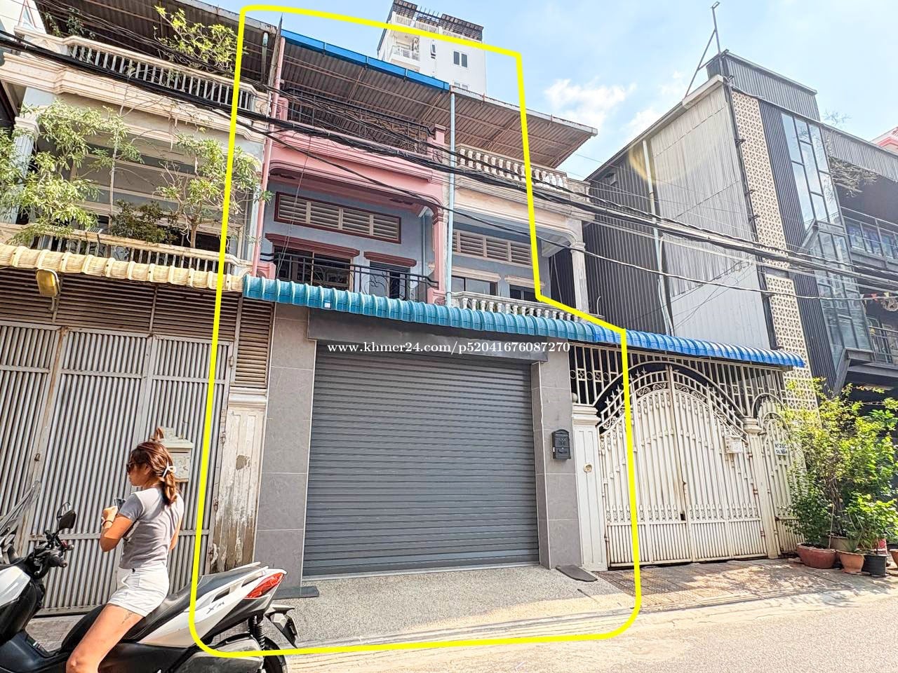 FLAT HOUSE FOR RENT IN TOUL TOMPONG