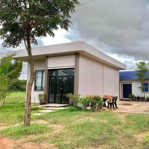 ដីលក់ មានផ្ទះលំហែស្រាប់ 120$/m2