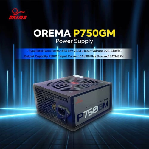 -Power Supply Orema ប្រអប់ ឥវ៉ានស្ដុកថ្មីបងៗ មានការធានា1ឆ្នាំ ពេញបងៗ 📩
