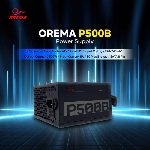 -Power Supply Orema ប្រអប់ ឥវ៉ានស្ដុកថ្មីបងៗ មានការធានា1ឆ្នាំ ពេញបងៗ 📩