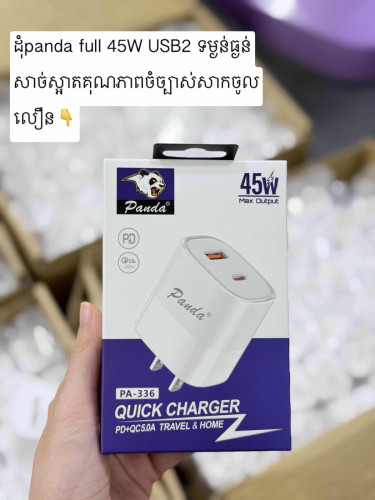 EP60-ដុំ panda 45W 1PD+1USB