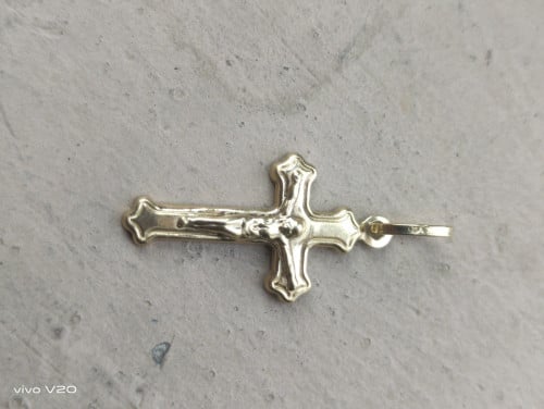 Gold pendant cross 750 real Gold 100% real Gold 750 18K