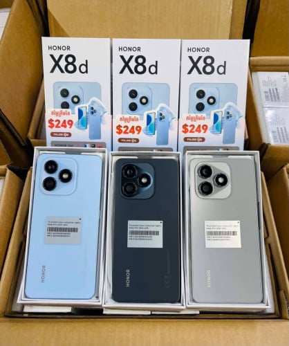 Honor X8d (8GB+8GB/256GB) ថ្មីធានា1ឆ្នាំ