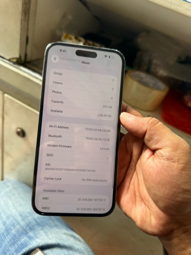 iPhone 14 Pro Max 256G LL ដូអេក្រង់