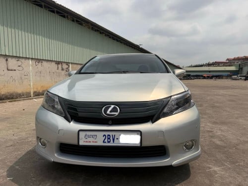 LEXUS  HS250h Premium ហ្វូល​ ពណ៌​ផ្សែងបារី​  #បញ្ជាបញ្ឆេះពីចម្ងាយបាន​  ស្អាតណាស់បង​ៗ​ ។