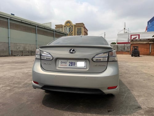 LEXUS  HS250h Premium ហ្វូល​ ពណ៌​ផ្សែងបារី​  #បញ្ជាបញ្ឆេះពីចម្ងាយបាន​  ស្អាតណាស់បង​ៗ​ ។