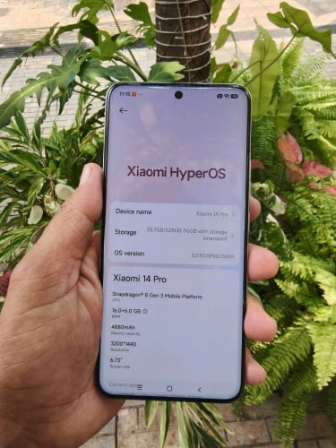 Xiaomi 14 pro 16g/512g_CH(វៃដូរបាន)👉$345