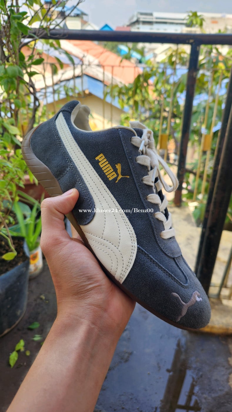Puma SpeedCat Size 42 Color Grey (ពណ៍ប្រផេះ ពណ៍កំរ)