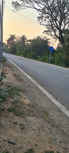 ដីជាប់ផ្លូវកៅស៊ូ