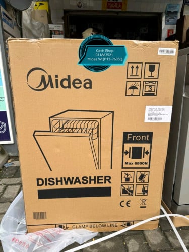 ម៉ាស៊ីនលាងចា​ន Midea WQP12-7635Q