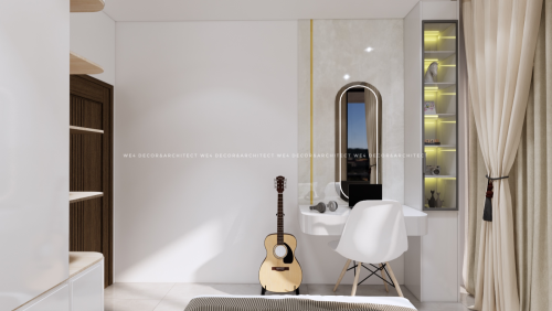 1 Bedroom Unit full set decoration