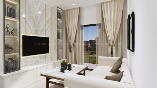 1 Bedroom Unit full set decoration