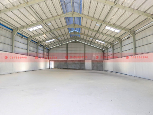 647 Sqm Warehouse For Lease Near Ring Road 3, Prek Phnov, Phnom Penh