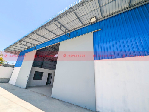 647 Sqm Warehouse For Lease Near Ring Road 3, Prek Phnov, Phnom Penh