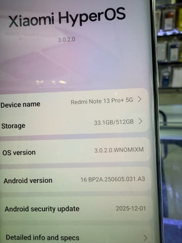 Redmi note 13pro+ 5G