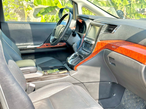 TOYOTA ALPHARD 2012 Hybrid Full Option ពណ៌ខ្មៅ ក្នុងខ្មៅ