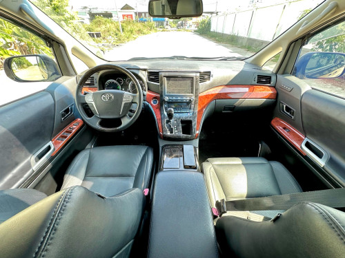 TOYOTA ALPHARD 2012 Hybrid Full Option ពណ៌ខ្មៅ ក្នុងខ្មៅ