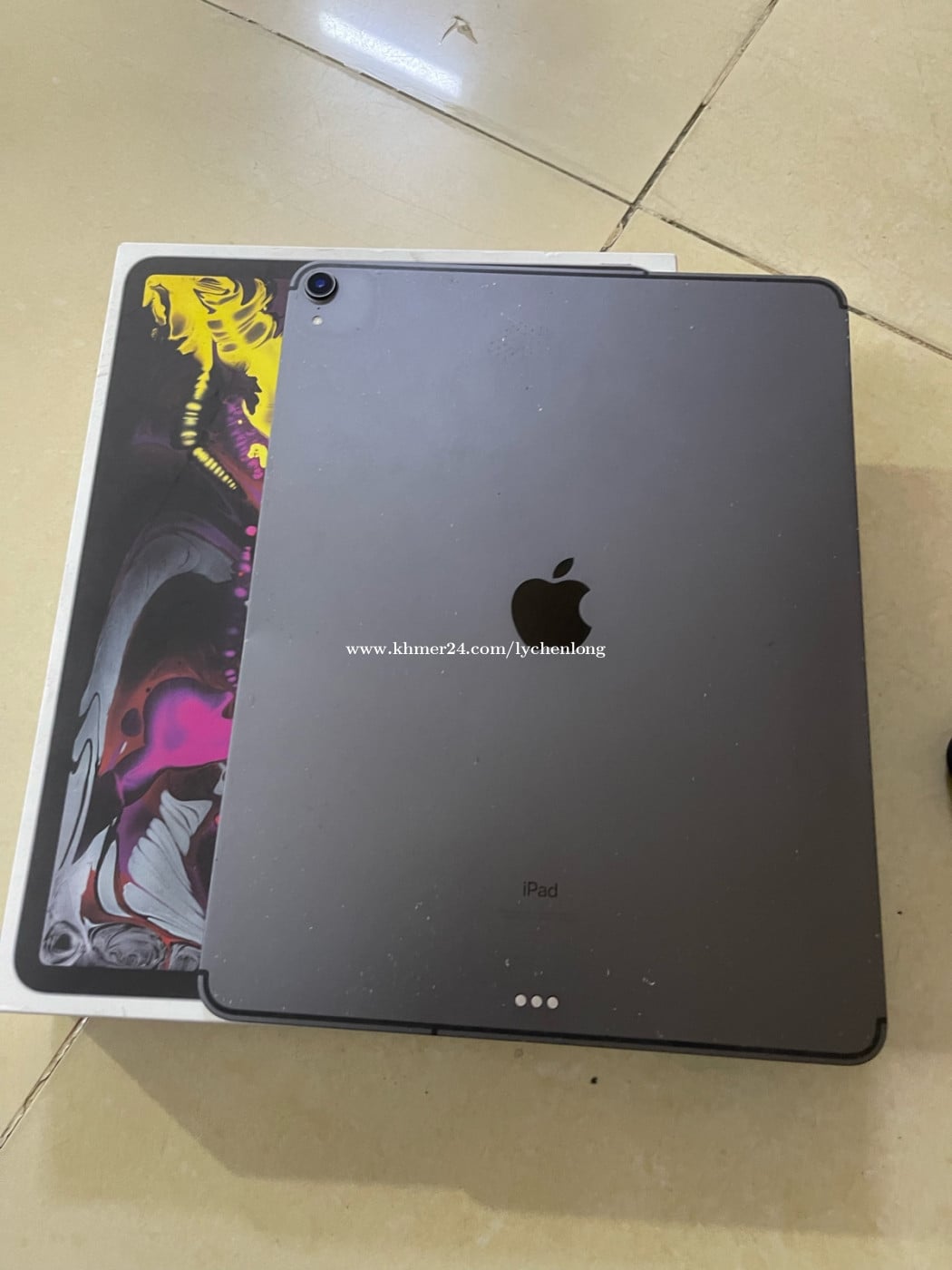 Sell iPad Pro 2018 12.9inch 512G sim&wifi ស្ទើសំបក 96%