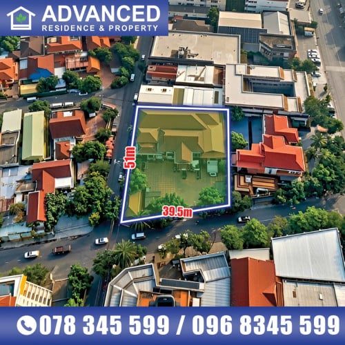 🏠 វីឡាទោល​ (កែង) នៅជិតផ្សារទួលគោក ត្រូវការលក់បន្ទាន់ខ្លាំង (កូដ៖ A03-062993)