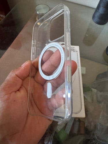 Case សុិន 16 Pro ថ្លា នៅស្អាតល្អ