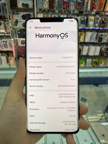 Hawei Mate 50 Pro ( 8GB + 256GB )