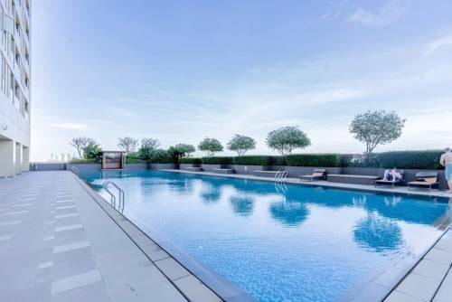 High Floor Condo For Rent In Koh Pich, Tunle Bassac
