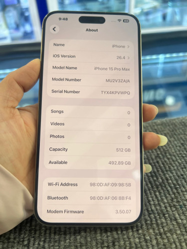 iPhone 15pro max