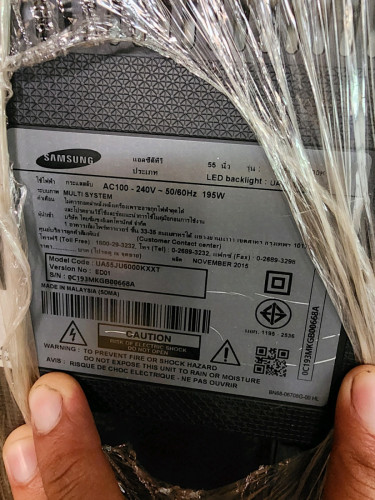 Smart TV Samsung 55 inch 95% ឡៃឡុង ផ្ជាប់WifiបាSmart View