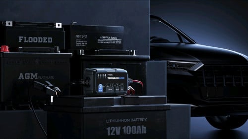 TORNADO4000 ដុំសាកអាគុយ 6V និង​12V