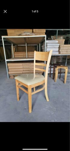 Wooden dining chair