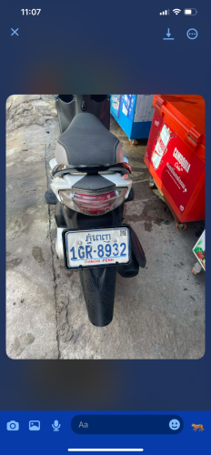 មានលក់ម៉ូតូនិចមួយគ្រឿង ស្អាត បងៗអូនៗស្ទាវដឹងតែត្រូវម៉ង