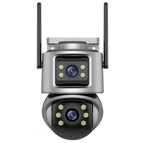 កាមេរ៉ាសុវត្ថិភាព​ ភ្នែក2 camera security 2 lens