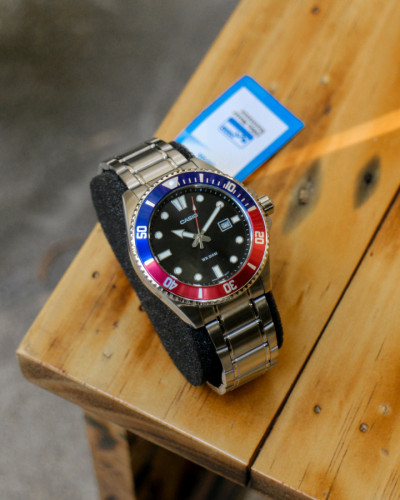 នាឡិកា Casio Duro Pepsi MDV-107D-1A3V🇯🇵