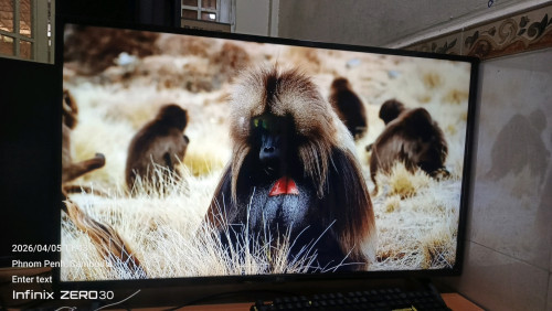 ចង់លក់ smart tv lg 4k 43inch
